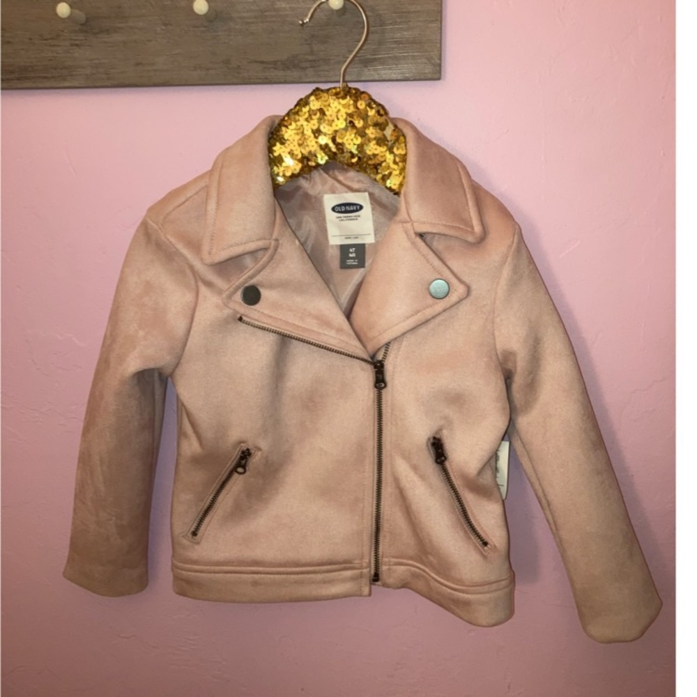 4t faux suede jacket